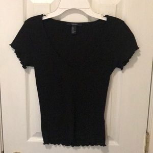 Never been worn black v-neck tee!